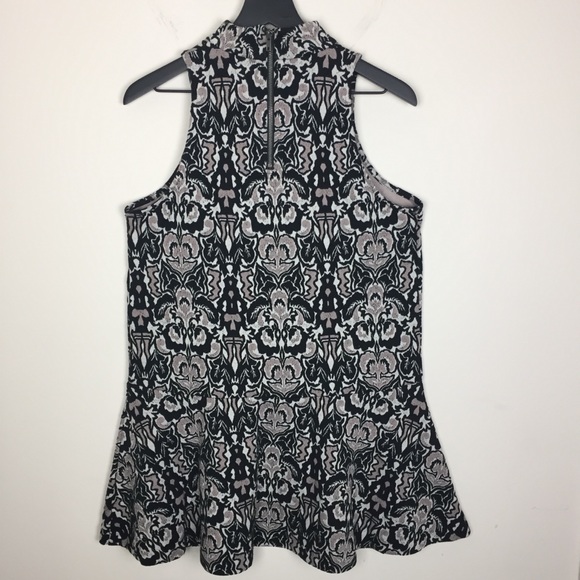 Free People Amelia Mini Dress Black Combo M - Picture 3 of 8